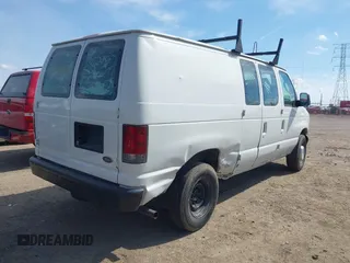 2004 Ford Econoline Cargo Commercial with VIN 1FTNE24W34HA52697, listed as a IAAI auction lot 41919725 with 107,931 mi miles and . Bid and sale history available at carsss.com. Image 4.