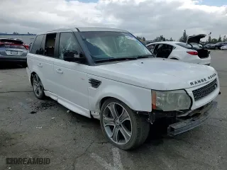 2011 Land Rover Range Rover Sport SC with VIN SALSH2E42BA273682, listed as a Copart auction lot 44811675 with 0 mi miles and Salvage Title. Bid and sale history available at carsss.com. Image 10.