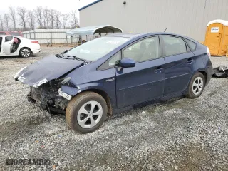2013 Toyota Prius One with VIN JTDKN3DU8D1683154, listed as a Copart auction lot 46214205 with 0 mi miles and Salvage Title. Bid and sale history available at carsss.com. Image 1.