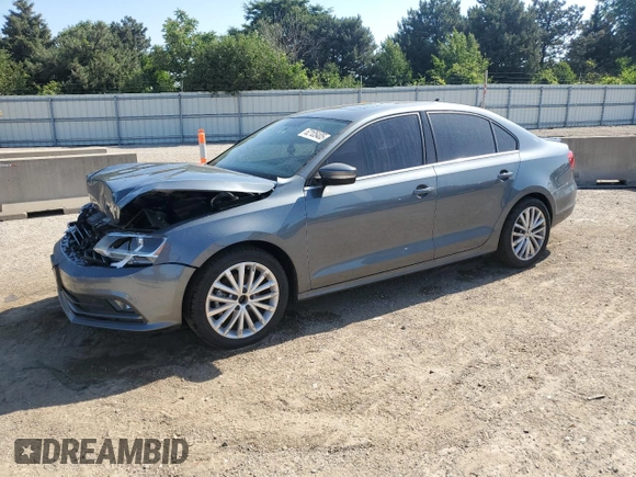 2015 Volkswagen Jetta SE with VIN 3VWD17AJ7FM224867, listed as a Copart auction lot 62105405 with 126,330 mi miles and Salvage title. Bid and sale history available at DreamBid. Image 1.