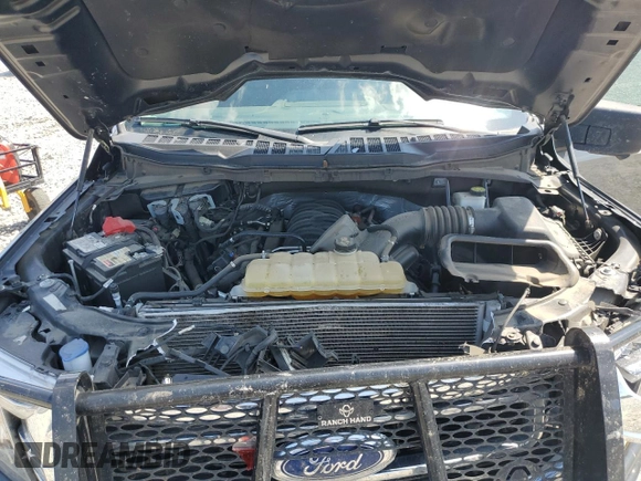 2022 Ford F-150 XL with VIN 1FTFW1E54NFA60192, listed as a Copart auction lot 56924485 with 101,403 mi miles and Salvage title. Bid and sale history available at DreamBid. Image 11.