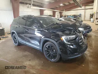 2020 GMC Terrain SLT z VIN 3GKALPEV8LL136266, wystawiony jako Copart lot #61174425 z przebiegiem 47 250 mil mil oraz Szkoda całkowita • Salvage title. Historia ofert i sprzedaży dostępna na DreamBid. Obrazek 4.