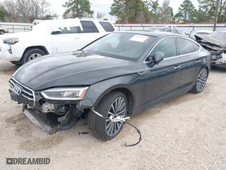 2018 Audi A5 Sportback Premium Plus with VIN WAUBNCF56JA127682, listed as a IAAI auction lot 41488051 with 85,961 mi miles. Bid and sale history available at carsss.com. Image 18.