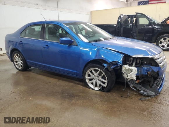 2012 Ford Fusion SEL with VIN 3FAHP0JA8CR192719, listed as a Copart auction lot 53709965 with 131,603 mi miles and Clean title. Bid and sale history available at DreamBid. Image 4.