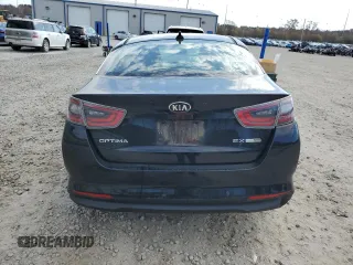 2015 Kia Optima Hybrid EX with VIN KNAGN4AD5F5083491, listed as a Copart auction lot 78415274 with 153,283 mi miles and Salvage Title. Bid and sale history available at carsss.com. Image 6.