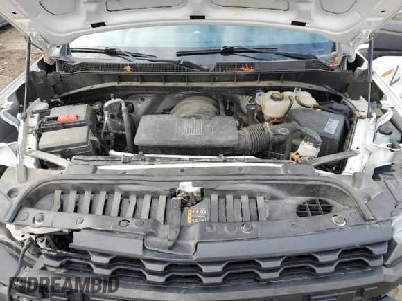 2021 Chevrolet Silverado 1500 Work Truck with VIN 1GCPYAEH8MZ211105, listed as a Copart auction lot 80907284 with 67,016 mi miles and Salvage Title. Bid and sale history available at DreamBid. Image 12.