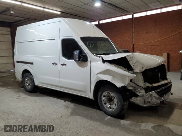 2017 Nissan NV SV with VIN 1N6AF0LY3HN810383, listed as a Copart auction lot 47542475 with 155,637 mi miles and Salvage Title. Bid and sale history available at carsss.com. Image 4.
