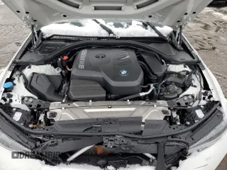 2025 BMW 3 Series 330i xDrive with VIN 3MW89CW00S8F08993, listed as a Copart auction lot 44703365 with 0 mi miles and Salvage Title. Bid and sale history available at carsss.com. Image 11.
