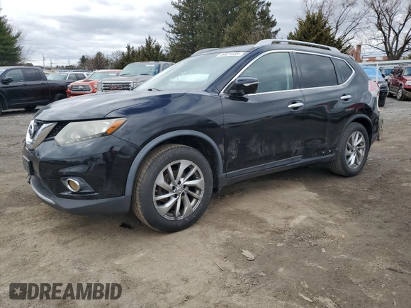 2014 Nissan Rogue SL with VIN 5N1AT2MV4EC762472, listed as a Copart auction lot 49321335 with 152,669 mi miles and Salvage Title. Bid and sale history available at carsss.com. Image 1.