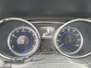 2014 Hyundai Sonata SE with VIN 5NPEC4AC8EH816221, listed as a Copart auction lot 44825285 with 128,043 mi miles and Salvage Title. Bid and sale history available at DreamBid. Image 9.
