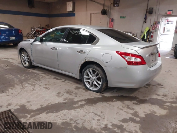 2011 Nissan Maxima SV with VIN 1N4AA5AP4BC802777, listed as a IAAI auction lot 42183339 with 164,807 mi miles and . Bid and sale history available at DreamBid. Image 3.