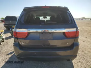 2013 Dodge Durango Crew with VIN 1C4RDHDG2DC686256, listed as a Copart auction lot 52184315 with 150,075 mi miles and Salvage title. Bid and sale history available at DreamBid. Image 6.