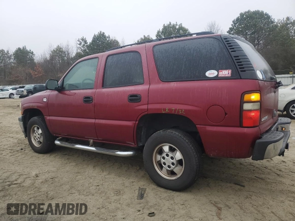 2006 Chevrolet Tahoe LS with VIN 1GNEC13V46R137545, listed as a Copart auction lot 88471995 with 190,496 mi miles and Salvage title. Bid and sale history available at DreamBid. Image 2.