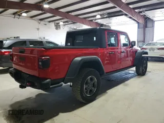 2020 Jeep Gladiator Rubicon z VIN 1C6JJTBG8LL155550, wystawiony jako Copart lot #53462305 z przebiegiem 34 276 mil mil oraz Szkoda całkowita • Salvage title. Historia ofert i sprzedaży dostępna na DreamBid. Obrazek 3.