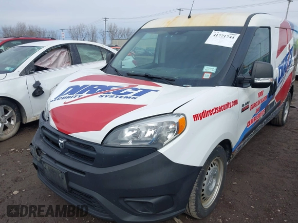 2015 Ram ProMaster City Cargo Tradesman with VIN ZFBERFAT8F6A85267, listed as a IAAI auction lot 41771744 with 113,128 mi miles. Bid and sale history available at carsss.com. Image 13.