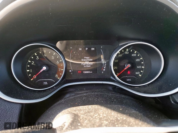2017 Jeep Compass Sport с VIN 3C4NJCAB0HT661093, выставлен на аукционе Copart как лот 52302685 с пробегом 156 903 миль миль и Списание • Salvage title. История ставок и продаж доступна на DreamBid. Изображение 9.