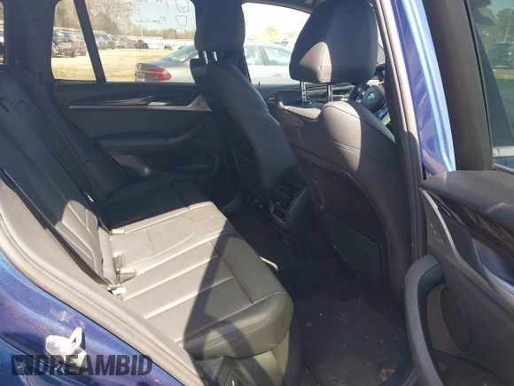 2021 BMW X3 sDrive30i with VIN 5UXTY3C09M9E25058, listed as a IAAI auction lot 41619833 with 94,179 mi miles and . Bid and sale history available at DreamBid. Image 8.