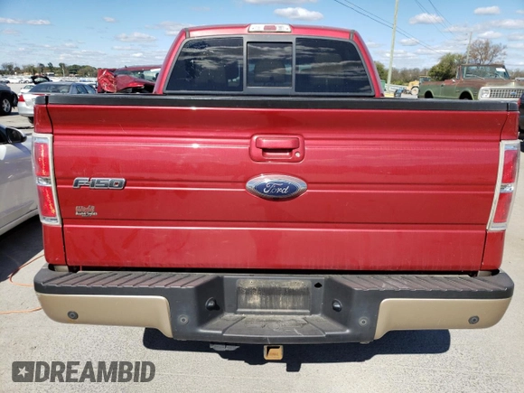 2011 Ford F-150 XLT with VIN 1FTFW1ET8BFA57368, listed as a Copart auction lot 75399924 with 185,957 mi miles and Salvage Title. Bid and sale history available at carsss.com. Image 6.