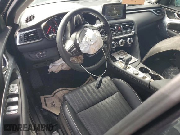 2020 Genesis G70 2.0T with VIN KMTG34LA4LU050982, listed as a Copart auction lot 65561875 with 21,111 mi miles and Clean title. Bid and sale history available at DreamBid. Image 8.