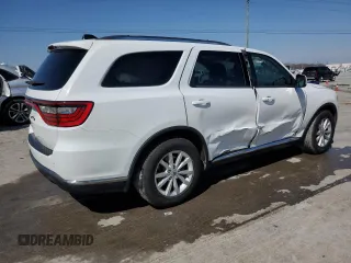 2019 Dodge Durango SXT Plus with VIN 1C4RDHAGXKC582177, listed as a Copart auction lot 48433275 with 83,862 mi miles and Salvage Title. Bid and sale history available at DreamBid. Image 3.