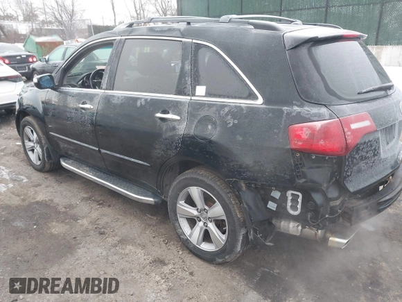 2013 Acura MDX with VIN 2HNYD2H28DH513081, listed as a IAAI auction lot 41552009 with 145,170 mi miles. Bid and sale history available at carsss.com. Image 3.
