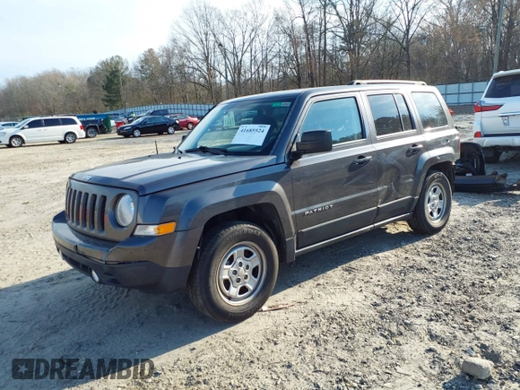 2016 Jeep Patriot Sport z VIN 1C4NJPBA0GD525550, wystawiony jako IAAI lot #41685524 z przebiegiem 82 630 mil mil oraz . Historia ofert i sprzedaży dostępna na DreamBid. Obrazek 2.