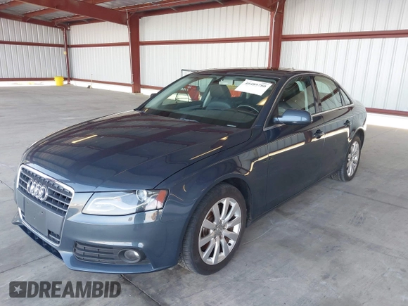 2010 Audi A4 2.0T Premium Plus with VIN WAUEFAFL6AN030794, listed as a IAAI auction lot 40489780 with 100,718 mi miles. Bid and sale history available at carsss.com. Image 2.