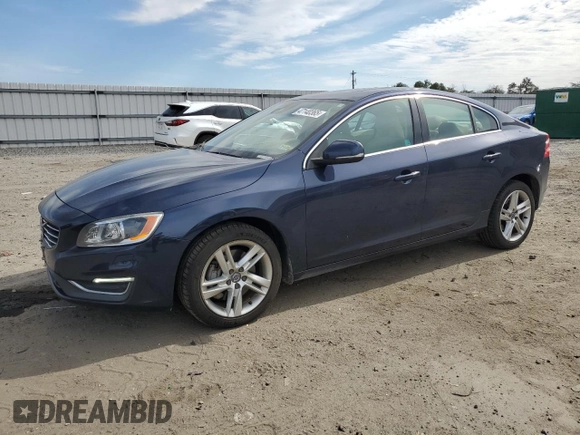 2015 Volvo S60 T5 Platinum with VIN YV1612TMXF2360756, listed as a Copart auction lot 47140365 with 147,280 mi miles and Clean Title. Bid and sale history available at carsss.com. Image 1.