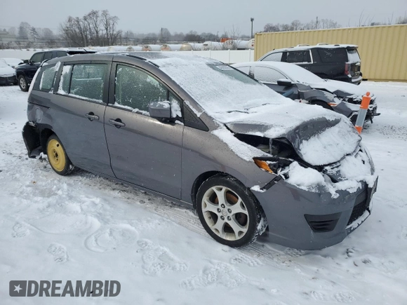 2010 Mazda 5 Sport с VIN JM1CR2W39A0379615, выставлен на аукционе Copart как лот 46092095 с пробегом 120 554 миль миль и Списание • Salvage title. История ставок и продаж доступна на DreamBid. Изображение 4.