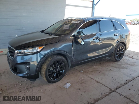 2020 Kia Sorento EX with VIN 5XYPH4A5XLG670632, listed as a Copart auction lot 57707785 with 70,195 mi miles and Salvage title. Bid and sale history available at DreamBid. Image 1.