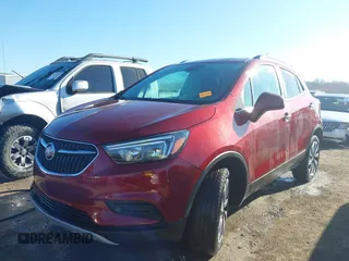 2021 Buick Encore Preferred with VIN KL4CJESB4MB353416, listed as a IAAI auction lot 41867701 with 21,176 mi miles and . Bid and sale history available at carsss.com. Image 17.