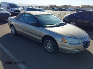 2004 Chrysler Sebring LXi with VIN 1C3EL55R34N373158, listed as a IAAI auction lot 40717029 with 117,595 mi miles and . Bid and sale history available at DreamBid. Image 1.