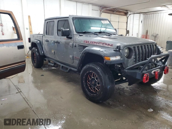 2021 Jeep Gladiator Rubicon с VIN 1C6JJTBM5ML541530, выставлен на аукционе Copart как лот 82661554 с пробегом 55 539 миль миль и Списание • Salvage title. История ставок и продаж доступна на DreamBid. Изображение 4.