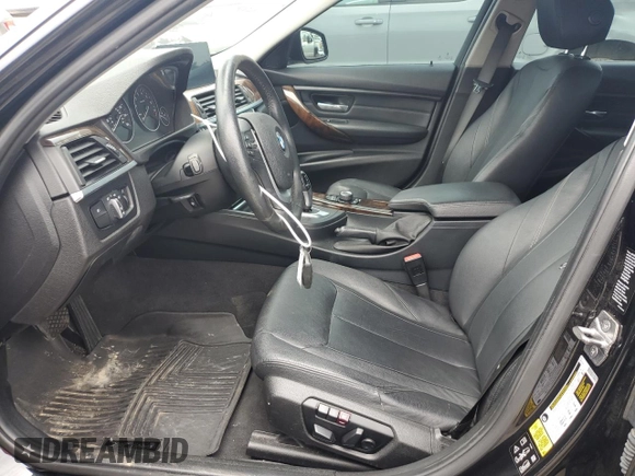 2015 BMW 3 Series 335i xDrive with VIN WBA3B9C57FF589960, listed as a Copart auction lot 59888575 with 69,919 mi miles and Salvage title. Bid and sale history available at DreamBid. Image 7.