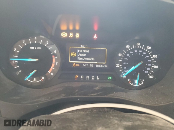 2017 Ford Fusion SE with VIN 3FA6P0H75HR333366, listed as a Copart auction lot 75401434 with 36,906 mi miles and Salvage Title. Bid and sale history available at DreamBid. Image 9.
