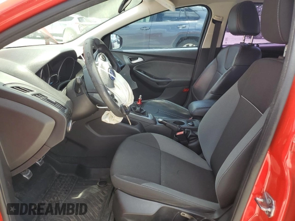 2012 Ford Focus SE with VIN 1FAHP3F23CL340891, listed as a Copart auction lot 61818875 with 181,246 mi miles and Salvage title. Bid and sale history available at DreamBid. Image 7.
