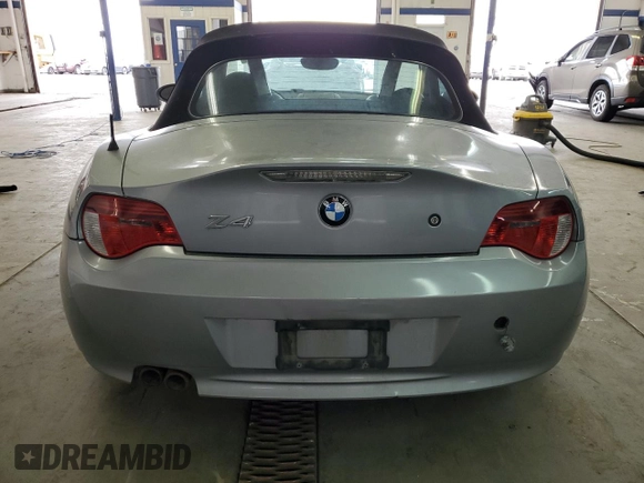 2006 BMW Z4 3.0i with VIN 4USBU33546LW59089, listed as a Copart auction lot 52012285 with 134,943 mi miles and Clean Title. Bid and sale history available at carsss.com. Image 6.