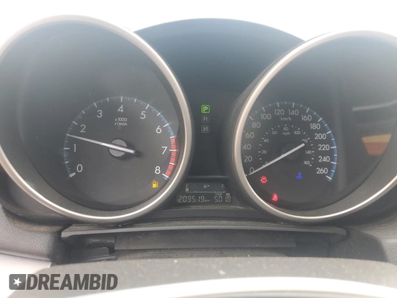 2013 Mazda 3 i Touring with VIN JM1BL1L74D1811220, listed as a Copart auction lot 56253455 with 209,519 mi miles and Clean title. Bid and sale history available at DreamBid. Image 9.