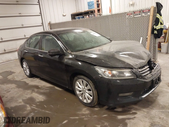 2014 Honda Accord EX-L with VIN 1HGCR2F84EA172143, listed as a IAAI auction lot 41801684 with 180,241 mi miles and . Bid and sale history available at carsss.com. Image 1.