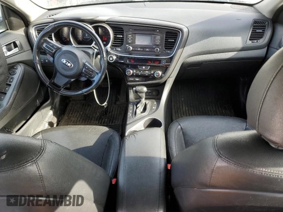 2015 Kia Optima EX with VIN KNAGN4A74F5555013, listed as a Copart auction lot 50309455 with 254,278 mi miles and Clean Title. Bid and sale history available at DreamBid. Image 8.