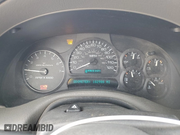 2003 Oldsmobile Bravada z VIN 1GHDT13S032319851, wystawiony jako Copart lot #44619655 z przebiegiem 182 988 mil mil oraz Szkody całkowita. Historia ofert i sprzedaży dostępna na DreamBid. Obrazek 9.