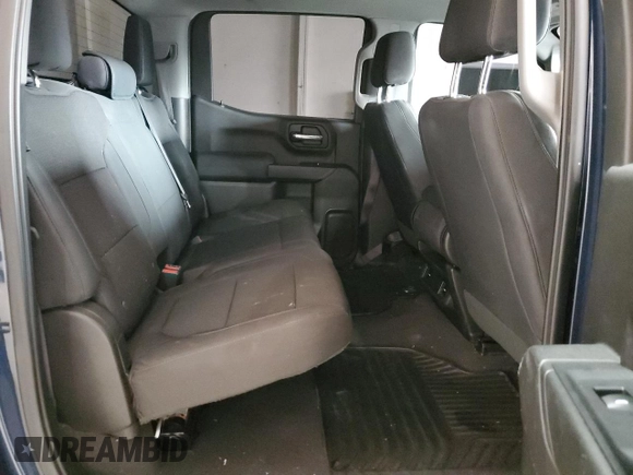 2019 Chevrolet Silverado 1500 Custom with VIN 3GCPYBEH9KG219832, listed as a Copart auction lot 49230885 with 102,272 mi miles and Salvage Title. Bid and sale history available at DreamBid. Image 10.