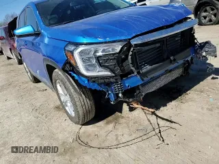 2024 GMC Terrain SLE z VIN 3GKALMEG4RL121997, wystawiony jako Copart lot #47182295 z przebiegiem 12 160 mil mil oraz Szkoda całkowita • Salvage title. Historia ofert i sprzedaży dostępna na DreamBid. Obrazek 12.