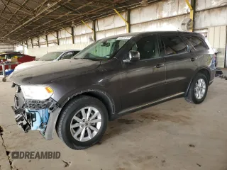 2019 Dodge Durango SXT Plus with VIN 1C4RDHAG4KC573328, listed as a Copart auction lot 42075705 with 76,987 mi miles and Salvage Title. Bid and sale history available at DreamBid. Image 1.