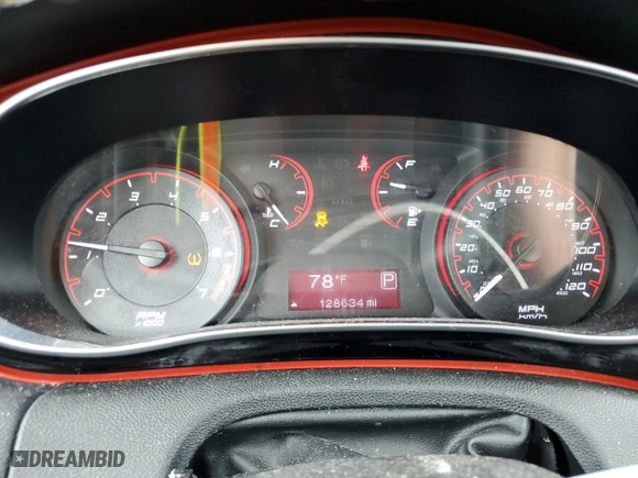 2015 Dodge Dart SE with VIN 1C3CDFAA8FD276282, listed as a Copart auction lot 50651525 with 128,634 mi miles and Salvage Title. Bid and sale history available at carsss.com. Image 9.