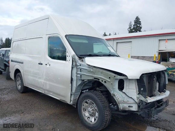 2021 Nissan NV Cargo SV with VIN 1N6BF0LY8MN803945, listed as a IAAI auction lot 41459255 with 70,324 mi miles. Bid and sale history available at carsss.com. Image 1.