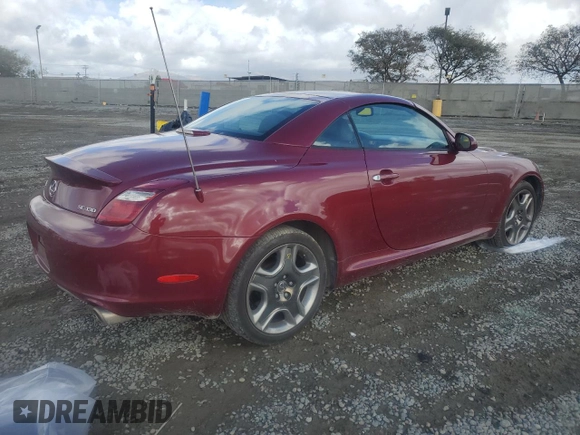 2006 Lexus SC 430 z VIN JTHFN48Y469000311, wystawiony jako Copart lot #45413615 z przebiegiem 155 357 mil mil oraz Szkoda całkowita • Salvage title. Historia ofert i sprzedaży dostępna na DreamBid. Obrazek 3.