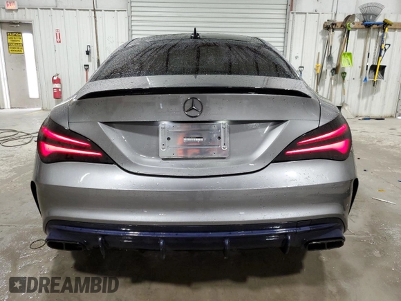 2018 Mercedes-Benz CLA with VIN WDDSJ5CB1JN502803, listed as a Copart auction lot 41373114 with 105,977 mi miles. Bid and sale history available at carsss.com. Image 6.