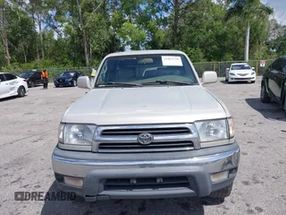 1999 Toyota 4Runner SR5 with VIN JT3GN86R9X0108555, listed as a IAAI auction lot 41963750 with 298,525 mi miles. Bid and sale history available at carsss.com. Image 6.