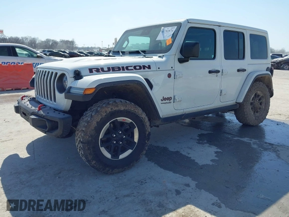 2021 Jeep Wrangler Unlimited Rubicon with VIN 1C4HJXFG7MW531678, listed as a IAAI auction lot 41781874 with 32,440 mi miles and . Bid and sale history available at DreamBid. Image 17.